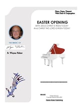 Easter Opening SATB choral sheet music cover